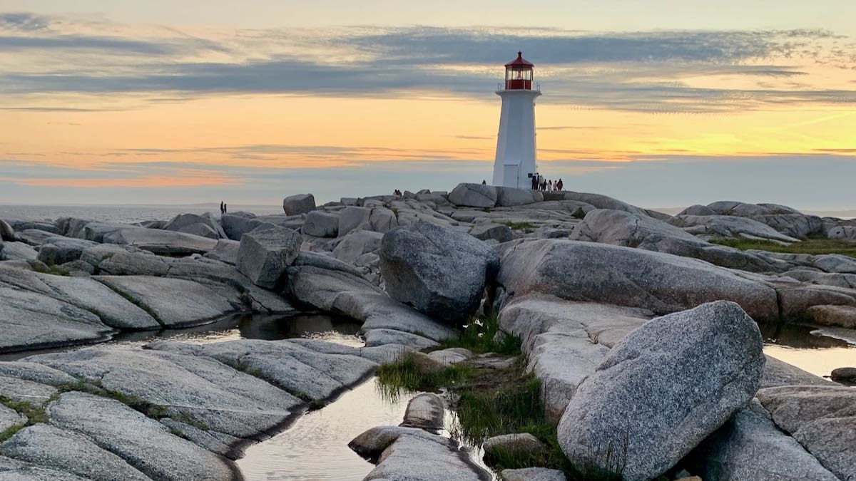 Peggy's Cove sunset